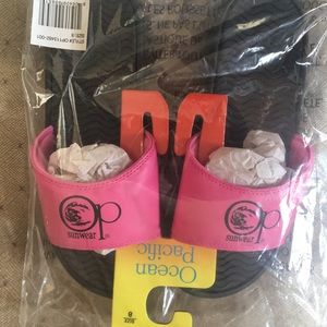 Pink Ocean Pacific Slides OP sandals
